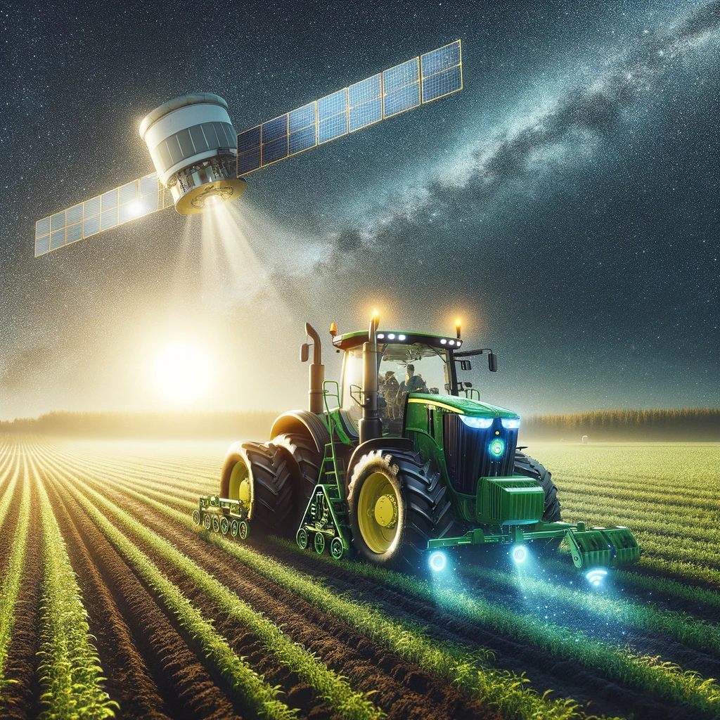 Deere, meet Starlink, meet Gigantic AI Tractors